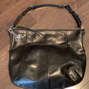 Coach Leather Black Purse